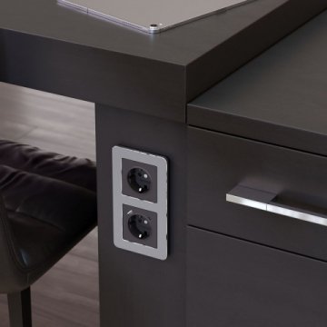 Рамка Werkel Platinum на 2 поста алюминий W0022606 4690389184444