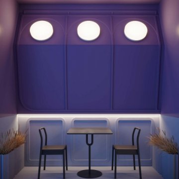 Потолочный светодиодный светильник Arlight CL-Smurf-R400-30W Day4000-Mix 036669