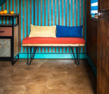 Клеевой виниловый пол Vinilam Ceramo Stone Glue 61601 Дуб натуральный