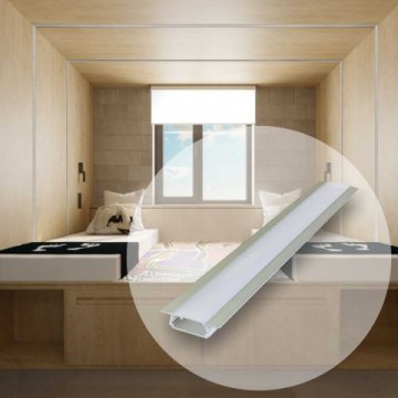 Встраиваемый профиль с рассеивателем Apeyron 08-02