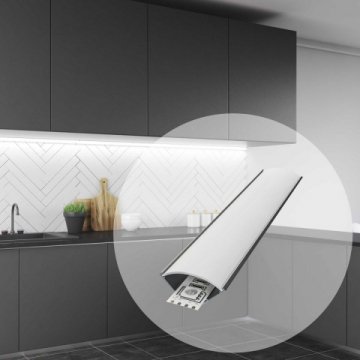 Профиль угловой с рассеивателем Apeyron 08-04