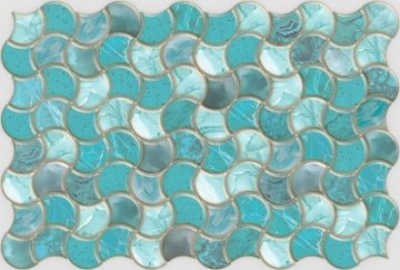 «Чешуя бирюза в золоте»