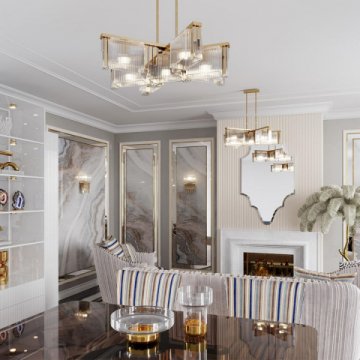 Потолочная люстра Odeon Light Hall Gatsby 4877/5C