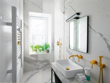 Настенный светодиодный светильник Kanlux ASTIM IP44 12W-NW-B 34933