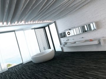 Настенный светодиодный светильник Kanlux ASTIM IP44 12W-NW-B 34933