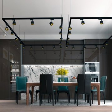 Трековый светодиодный светильник Novotech Port Knof 358720