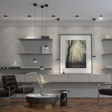 Потолочный светодиодный светильник Novotech Over Aura 359002