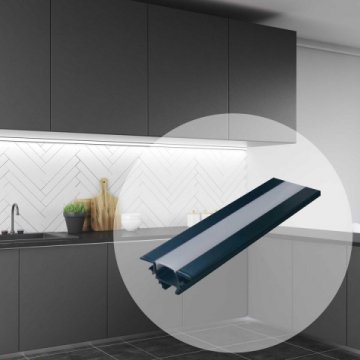 Профиль угловой с рассеивателем Apeyron 08-03-ЧБ