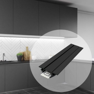 Профиль угловой с рассеивателем Apeyron P8-03-Ч