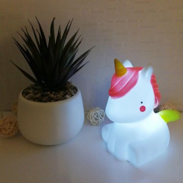 Светильник-ночник OGM Единорог NL-12