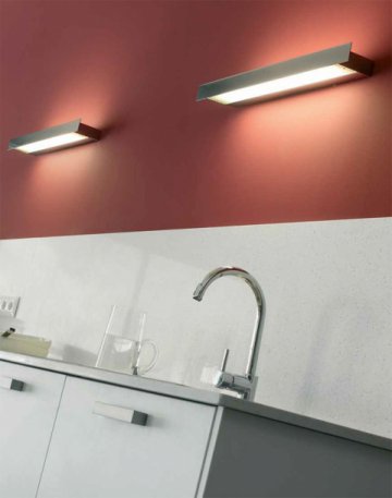 Настенный светильник Bover Plana Chrome