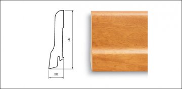 Плинтус Pedross Ятоба 70 х 15 х 2500 мм