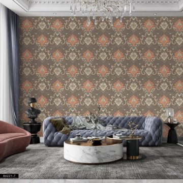 Обои Bernardo Bertolucci Red Constance Red 84221-7