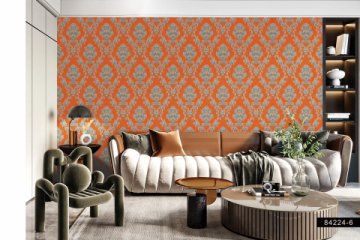 Обои Bernardo Bertolucci Red Constance Red 84224-6