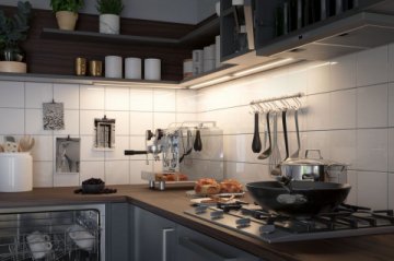 Коннектор L-образный для мебельных светильников Paulmann Clever Connect Barre 99970