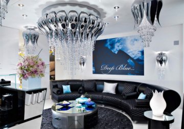 Потолочный светильник Beby Group Bouquet 5200/6+3S Chrome Sw