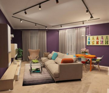 Трековый светодиодный светильник Denkirs DK6405-BG