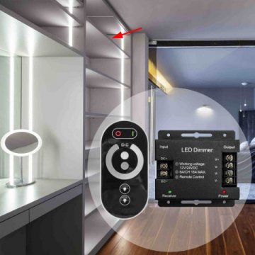 Диммер Apeyron с пультом 12/24V 04-31