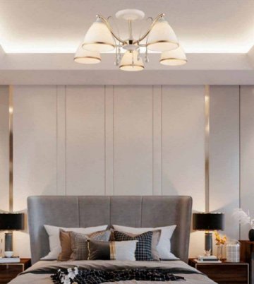 Потолочная люстра Seven Fires Dzintars WD3523/5C-WT-FGD-WT