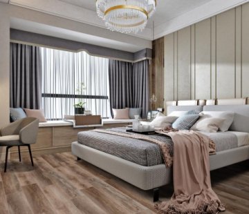 Виниловый SPC ламинат CronaFloor Wood BD-40029-10 Дуб Охрид