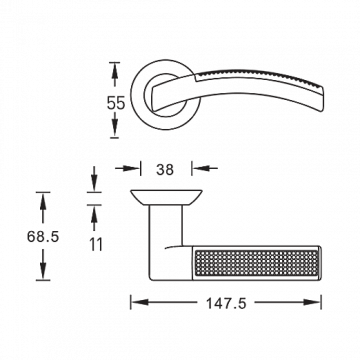 SILLUR 132 P.GOLD/CRYSTAL