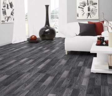 Ламинат Kronotex Dynamic Plus D 2955 Чёрный и белый