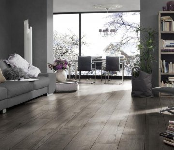 Ламинат Kronotex Exquisit D 3242 Тик Ностальгия серебряный