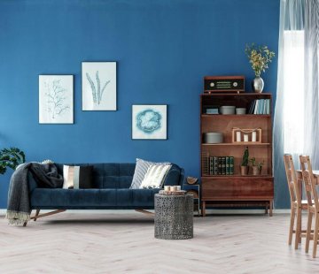 Ламинат Kronotex Herringbone D 3516 Дуб Бордо