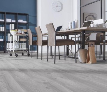 Ламинат Kronotex Mammut Plus D 3670 Дуб Макро светло-серый