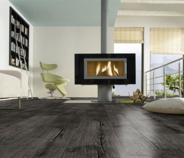 Ламинат Kronotex Exquisit D 4171 Тик Ностальгия Графит