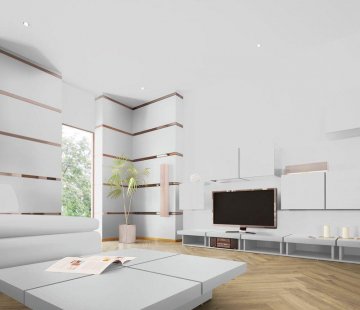 Ламинат Kronotex Herringbone D 4764 Дуб Тревис