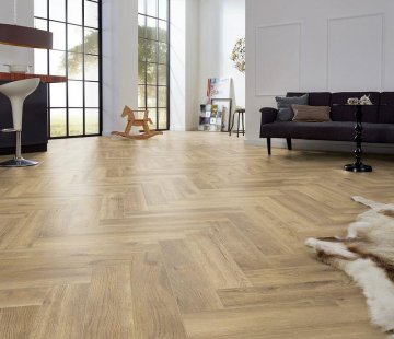 Ламинат Kronotex Herringbone D 4764 Дуб Тревис