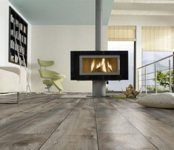 Ламинат Kronotex Mammut Plus D 4792 Дуб Макро серый