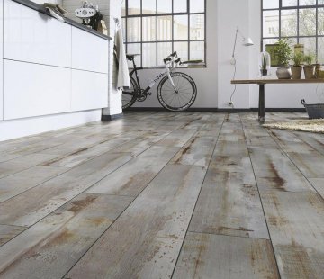 Ламинат Kronotex Exquisit D 4801 Подержанный металл