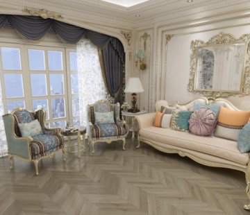 Виниловый пол Damy Floor Chevron DF01-Ch Версаль