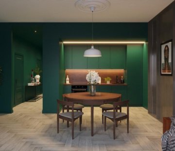 Замковый виниловый пол Alpine Floor Expressive Parquet ECO 10-1 Сумерки