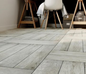 Замковый виниловый пол Alpine Floor Expressive Parquet ECO 10-5 Снежная лавина