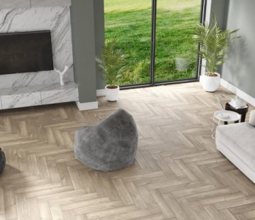 Клеевой виниловый пол Alpine Floor Parquet LVT ECO 16-5 Дуб натуральный отбеленный