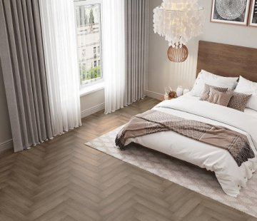 Клеевой виниловый пол Alpine Floor Parquet LVT ECO 16-7 Дуб насыщенный