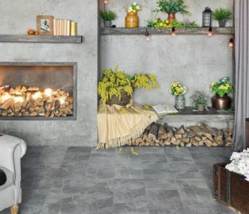 Кварц-виниловая LVT плитка Alpine Floor Light Stone ECO 15-3 Ваймеа (2,5 мм без подложки)