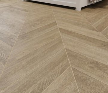 Замковый виниловый пол Alpine Floor Chevron Alpine ECO 18-2 Дуб Ваниль селект