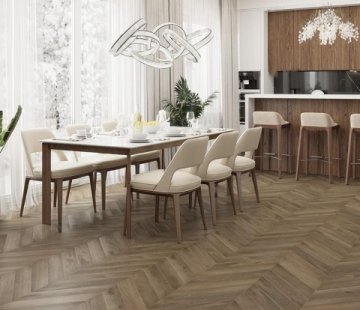 Замковый виниловый пол Alpine Floor Chevron Alpine ECO 18-4 Дуб наcыщенный