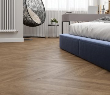 Клеевой виниловый пол Alpine Floor Easy Line ECO 3-25 Французская ёлочка