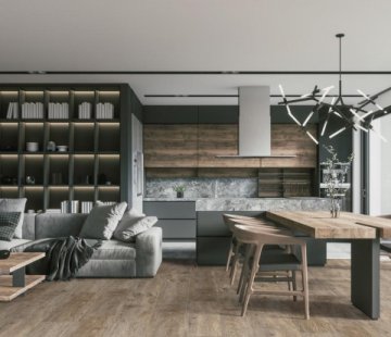 Виниловый SPC ламинат Royce Emotion EM-604 Дуб Густо