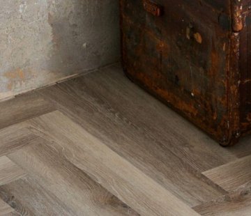 Замковый виниловый пол Vinilam Parquet Herringbone IS11122 Паркет Эрмитаж
