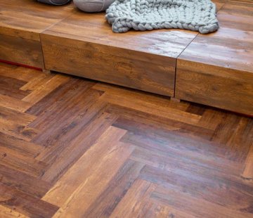 Замковый виниловый пол Vinilam Parquet Herringbone IS11155 Паркет парижский