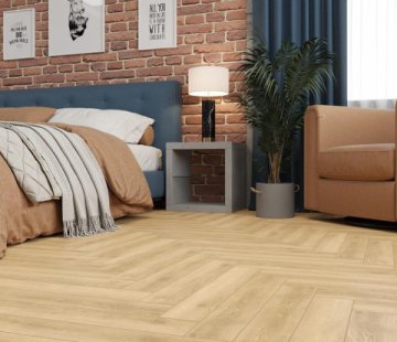Ламинат Alpine Floor Herringbone LF102-05 Дуб Шампань