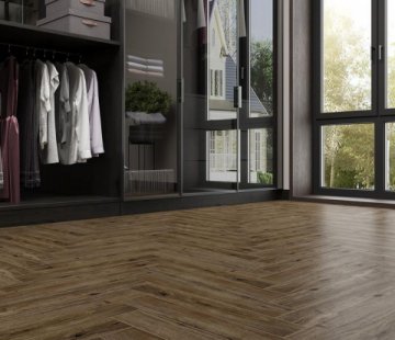 Ламинат Alpine Floor Herringbone LF102-10 Дуб Бордо