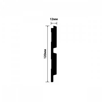 Декоративная панель  LV123 BR395K