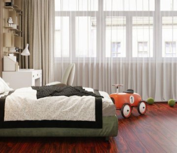 Виниловый SPC ламинат CronaFloor Nano ZH-81129-2 Красное дерево